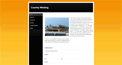 Desktop Screenshot of countrywelding.net