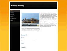 Tablet Screenshot of countrywelding.net